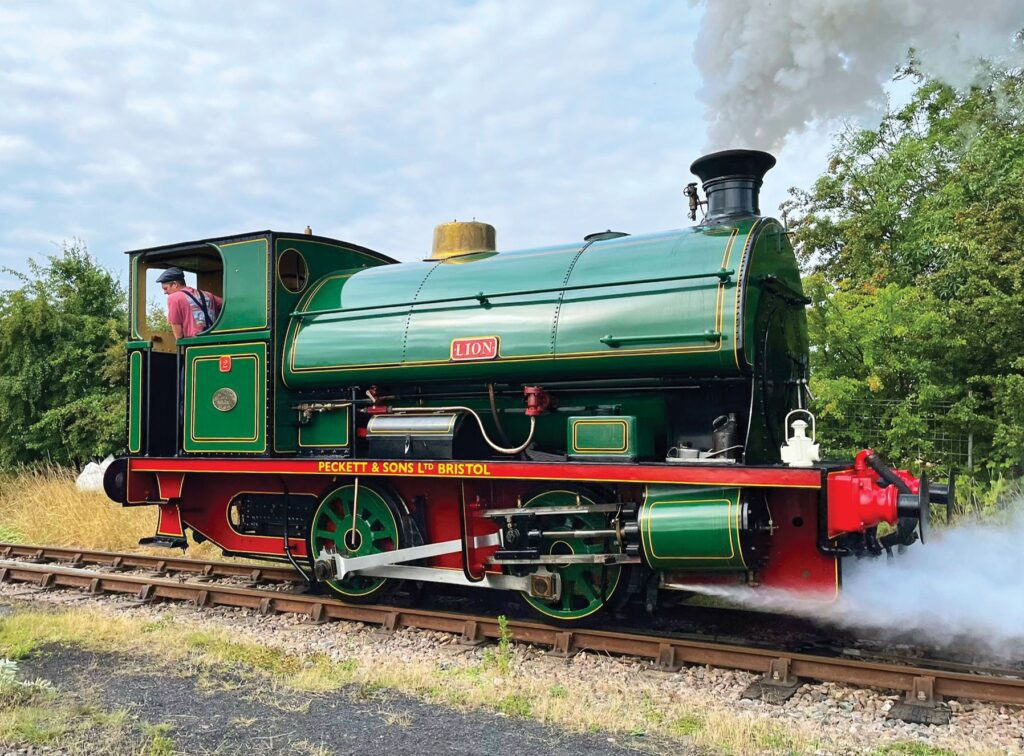 ‘Lion’ is the sole surviving example of Peckett’s ‘E’ class.